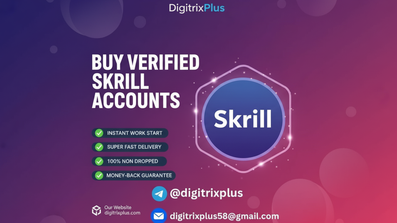 buy verified skrill account