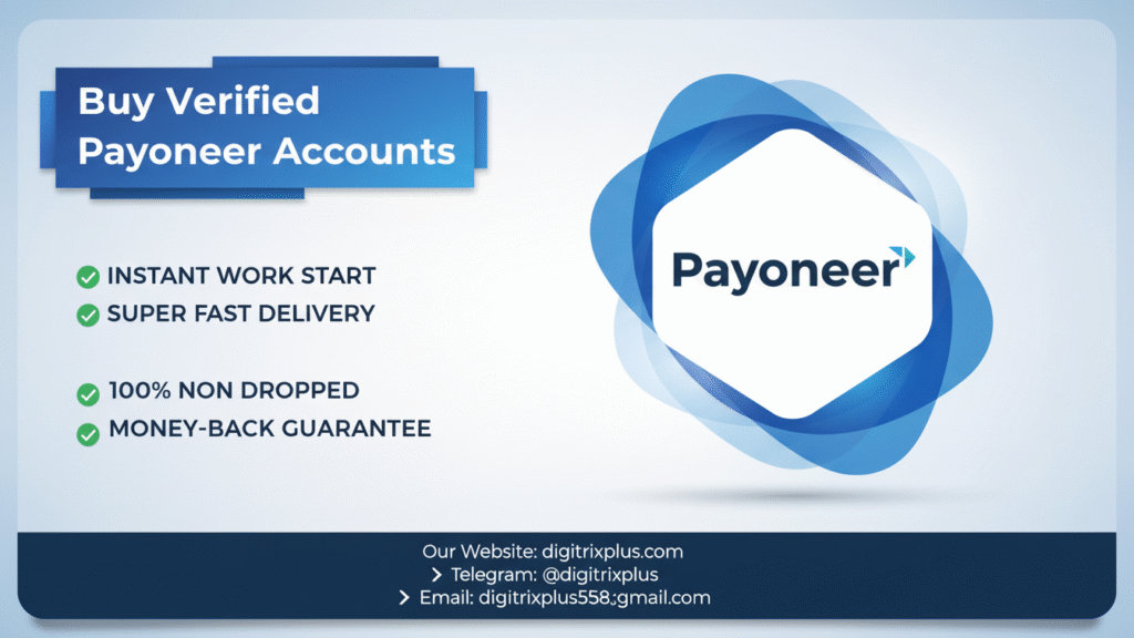buy verified payoneer accounts