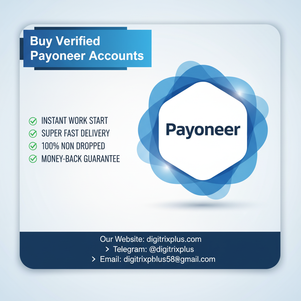 buy verified payoneer accounts
