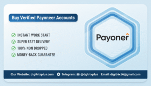buy verified payoneer accounts