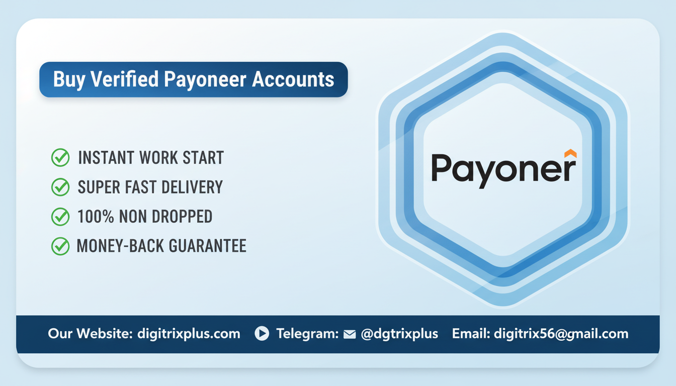 buy verified payoneer accounts